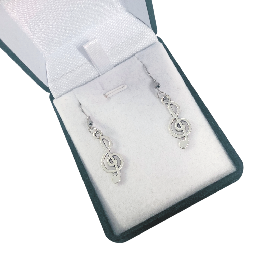 Treble Clef Earrings