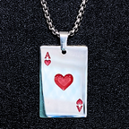 Ace Card Pendant