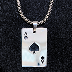 Ace Card Pendant