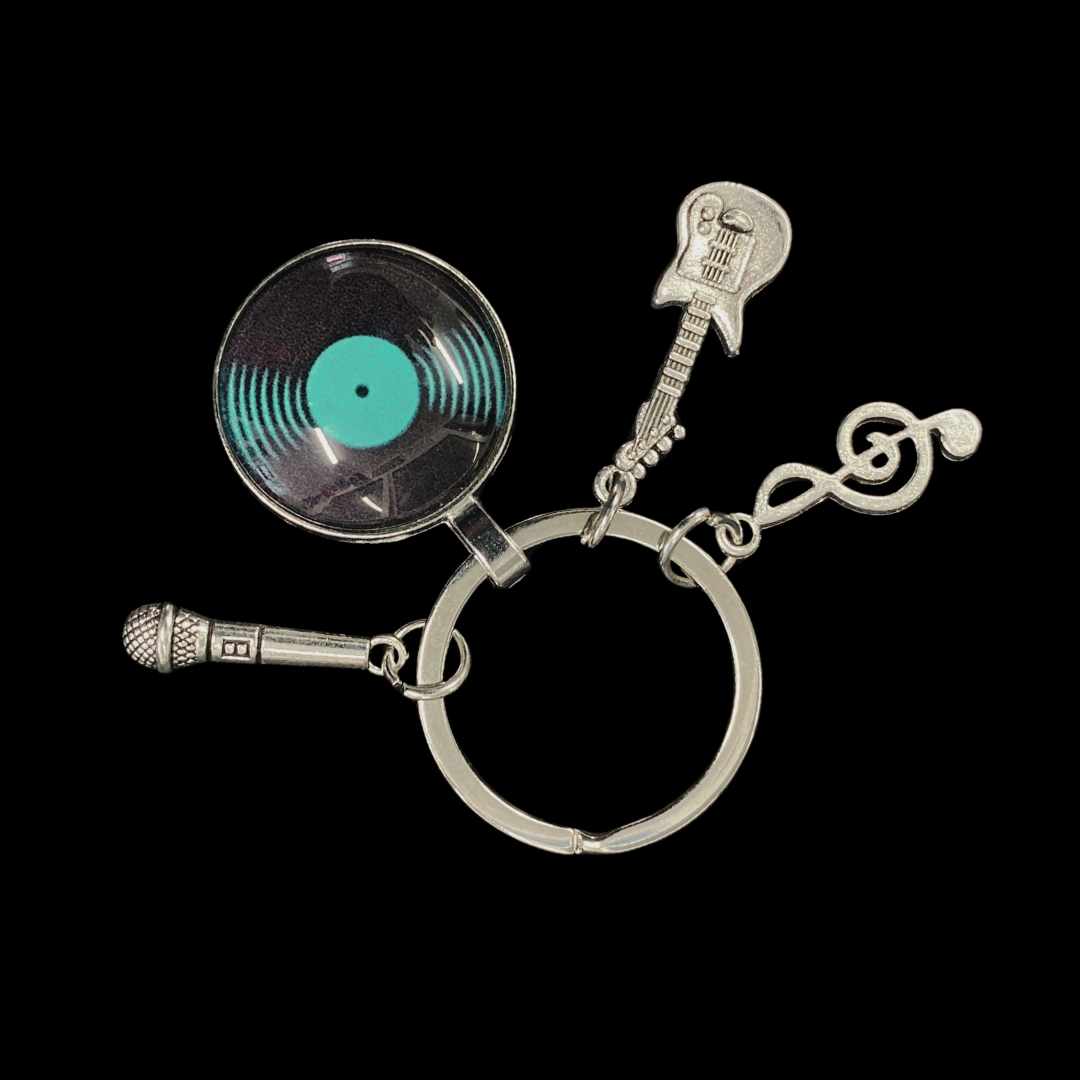Music Themed Keyring