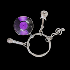 Music Themed Keyring