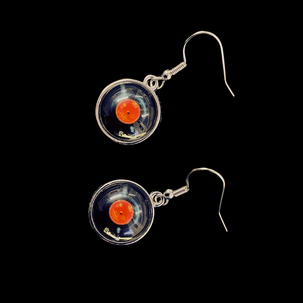 Vinyl Record Jewellery Set