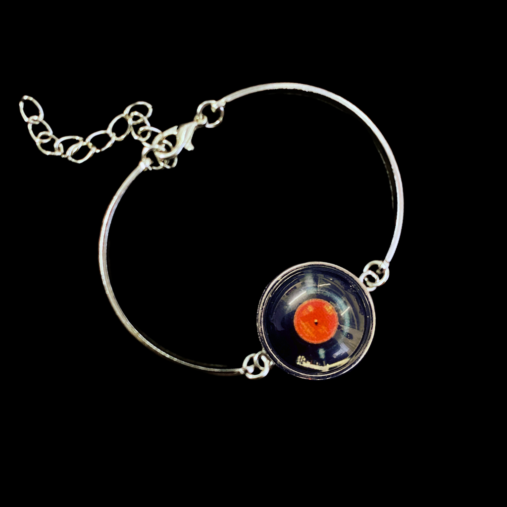 Vinyl Record Jewellery Set