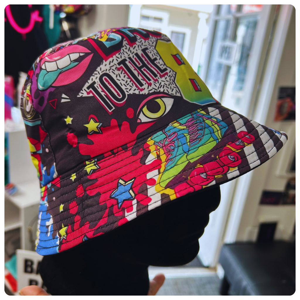 80s Nostalgic Bucket Hats