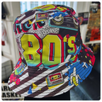 80s Nostalgic Bucket Hats