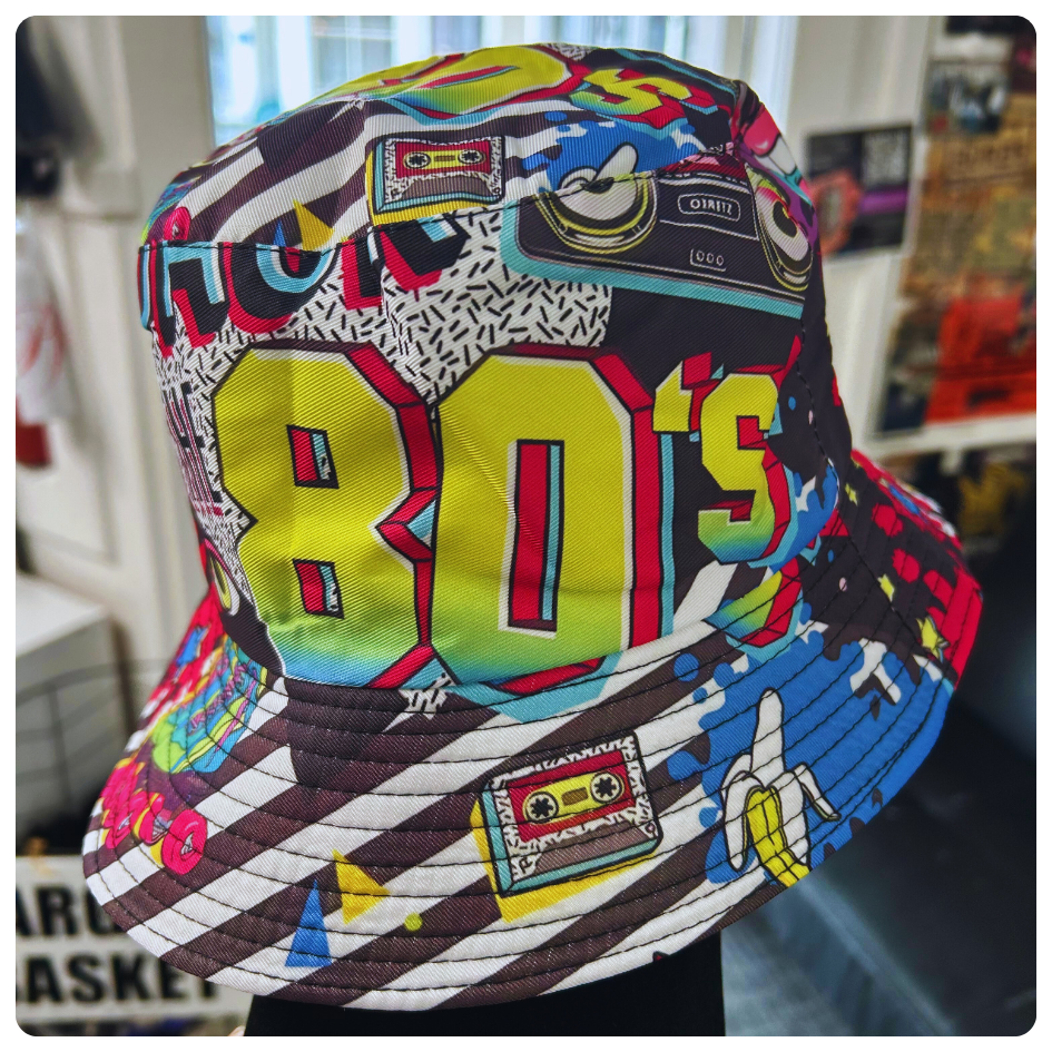 80s Nostalgic Bucket Hats