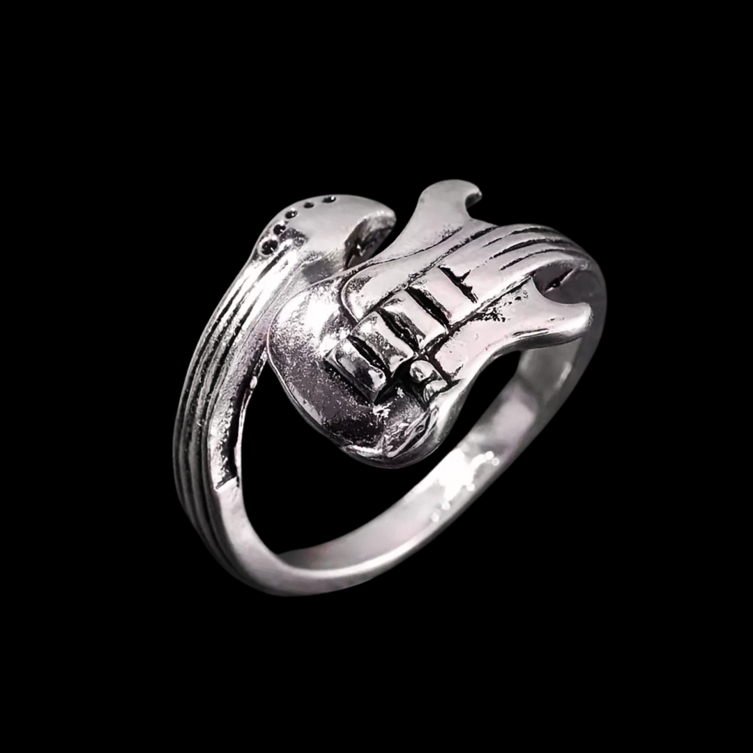 Metal Guitar Ring (adjustable)