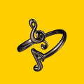 Music Note Ring (adjustable)
