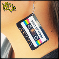 Black Cassette Best of 1980s Earrings