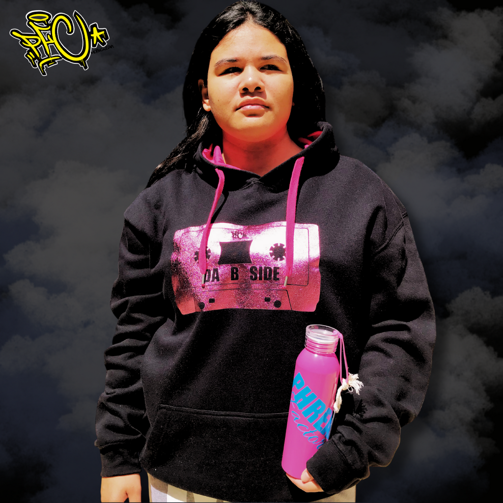 Metallic Cassette Contrast Hoody