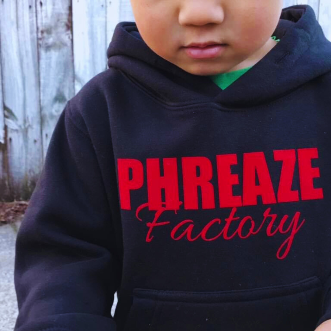 Flocking Red Baby Phreaze Hoody