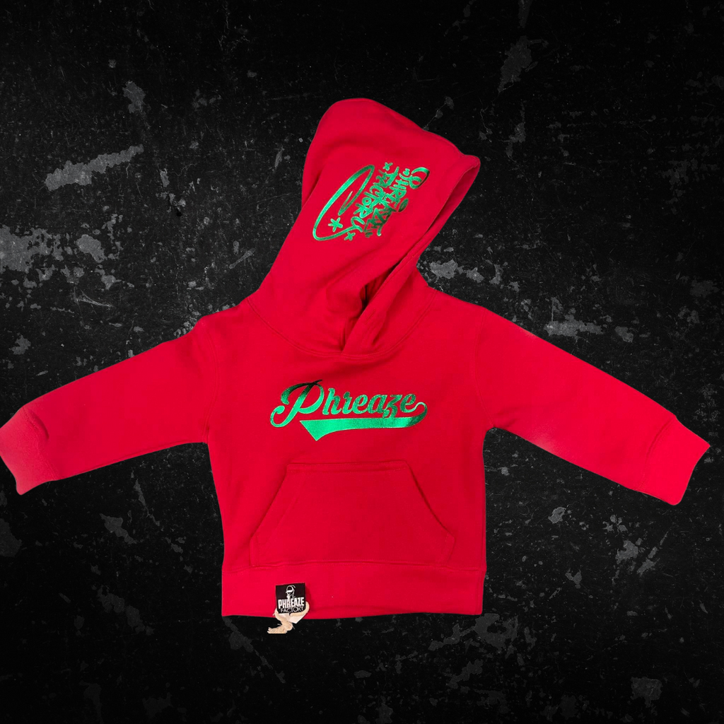 Baby Phreaze Sporty Metallic Contrast Hoody