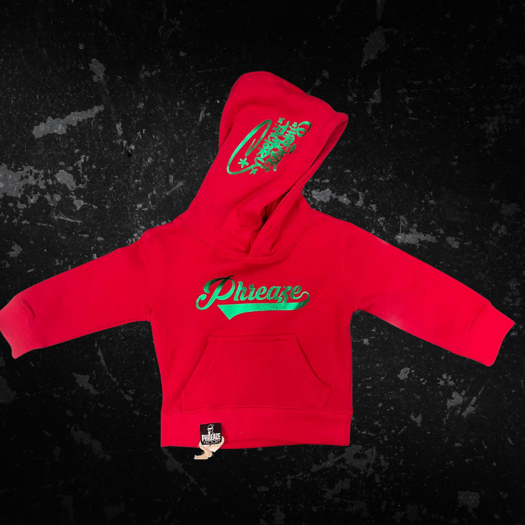 Baby Phreaze Sporty Metallic Contrast Hoody