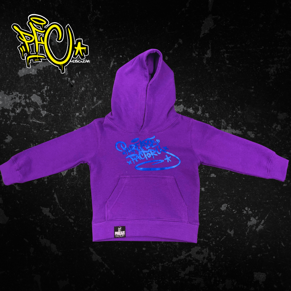 Baby Phreaze Blurple Metallic Hoody