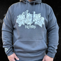 How Grey Thou Art Graff Hoody