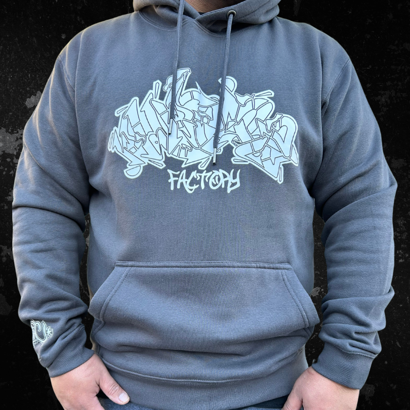 How Grey Thou Art Graff Hoody