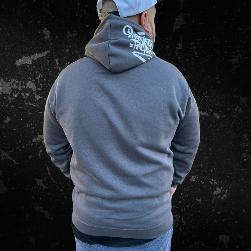 How Grey Thou Art Graff Hoody