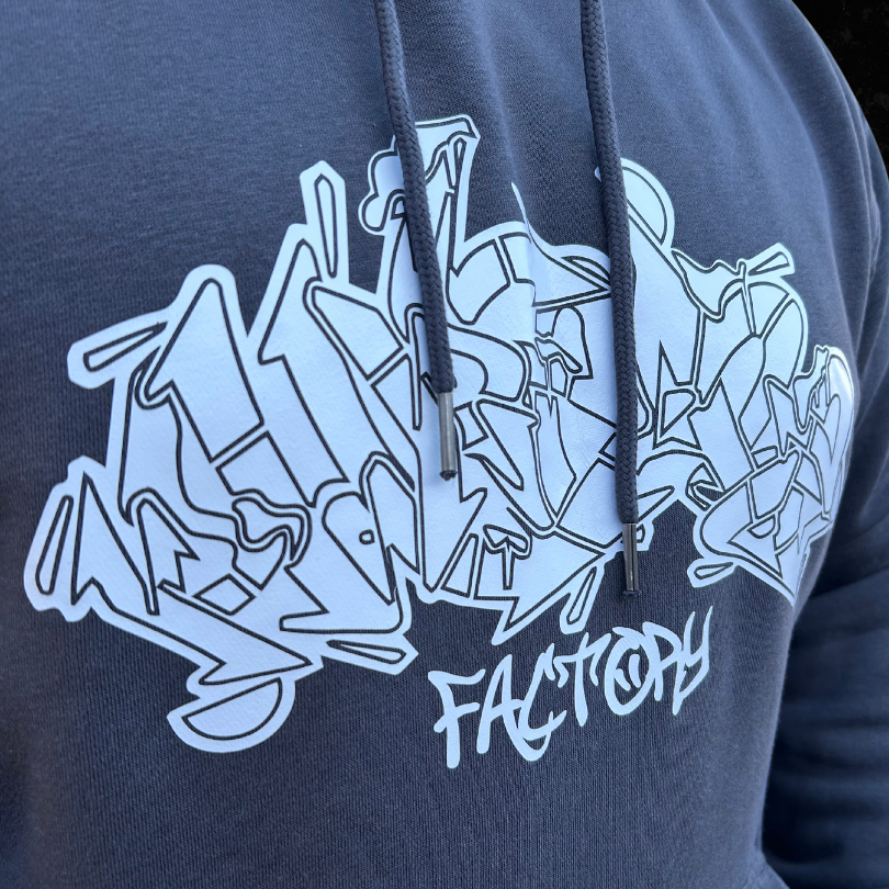 How Grey Thou Art Graff Hoody