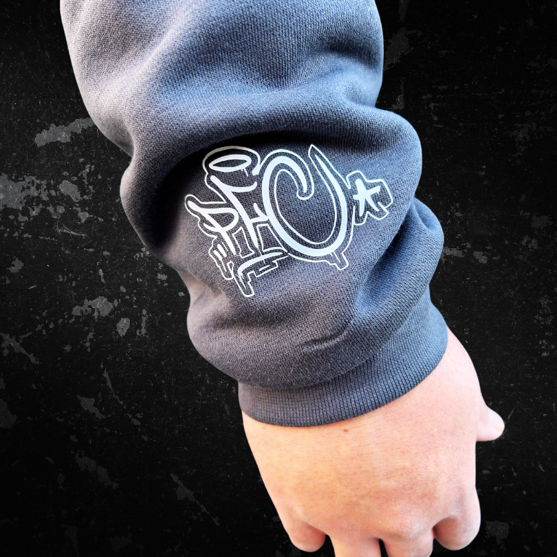 How Grey Thou Art Graff Hoody