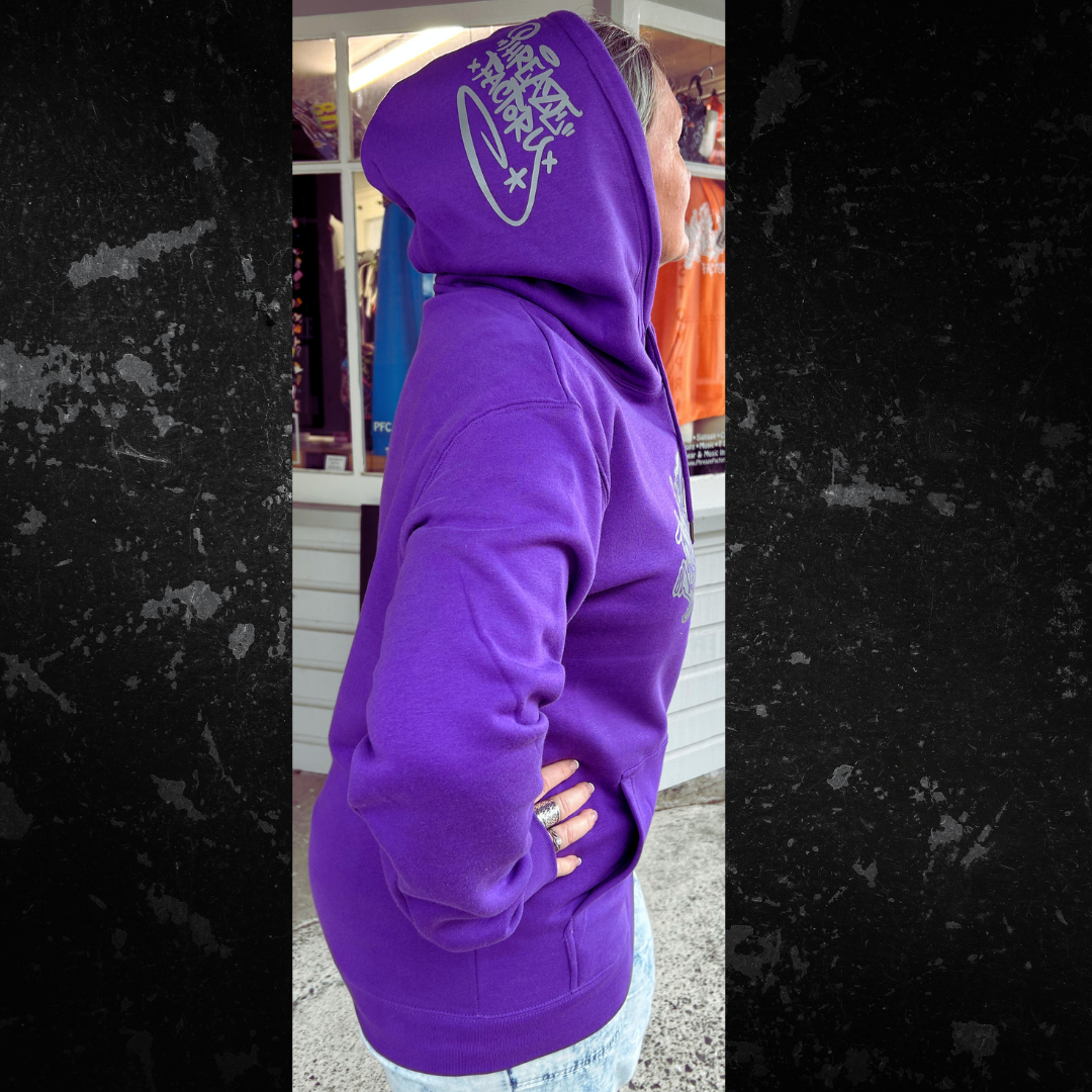 How Grey Thou Art Graff Hoody