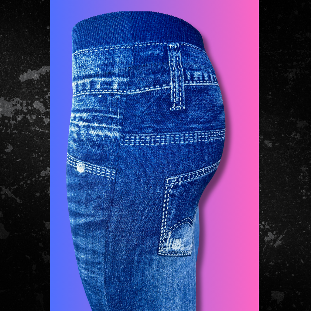 Jeans Print Leggings