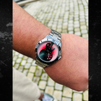 Guitar Print Mens Watch