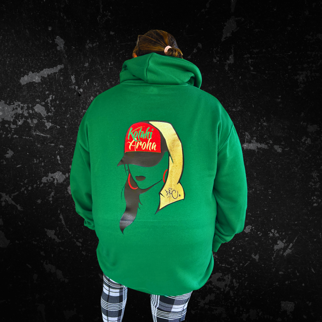 Kotahi Aroha Metallic Hoody