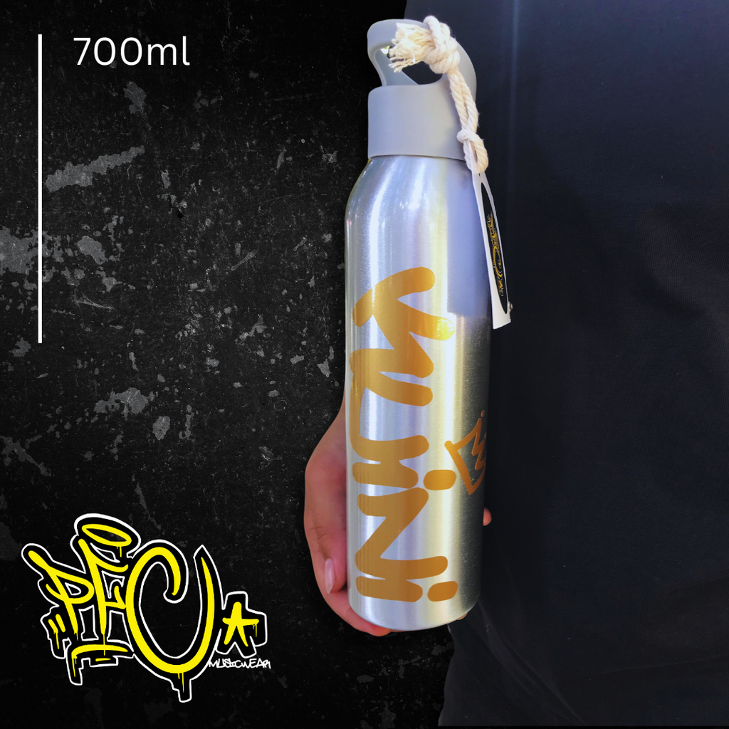 Kuīni Gold Printed Drink Bottle