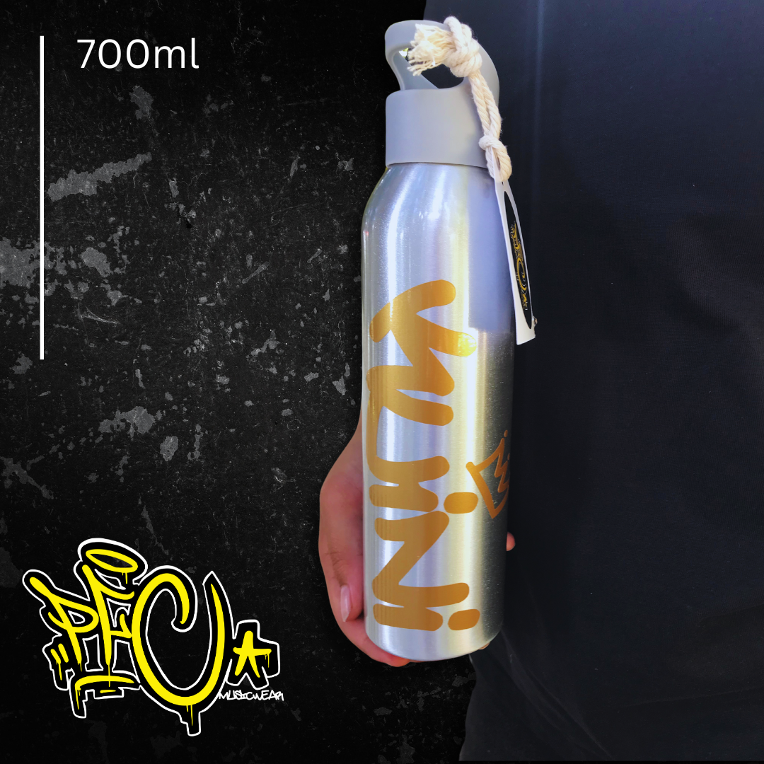 Kuīni Gold Printed Drink Bottle