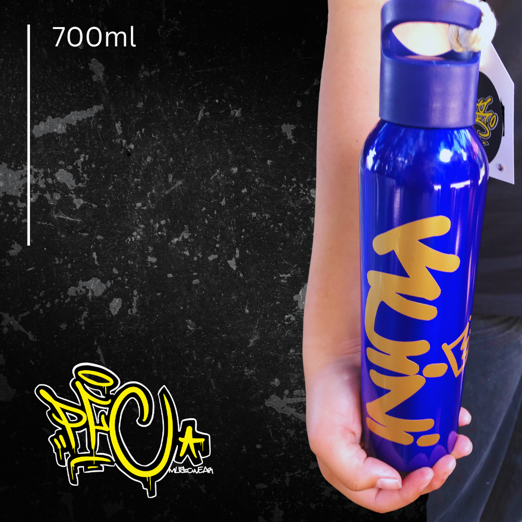 Kuīni Gold Printed Drink Bottle