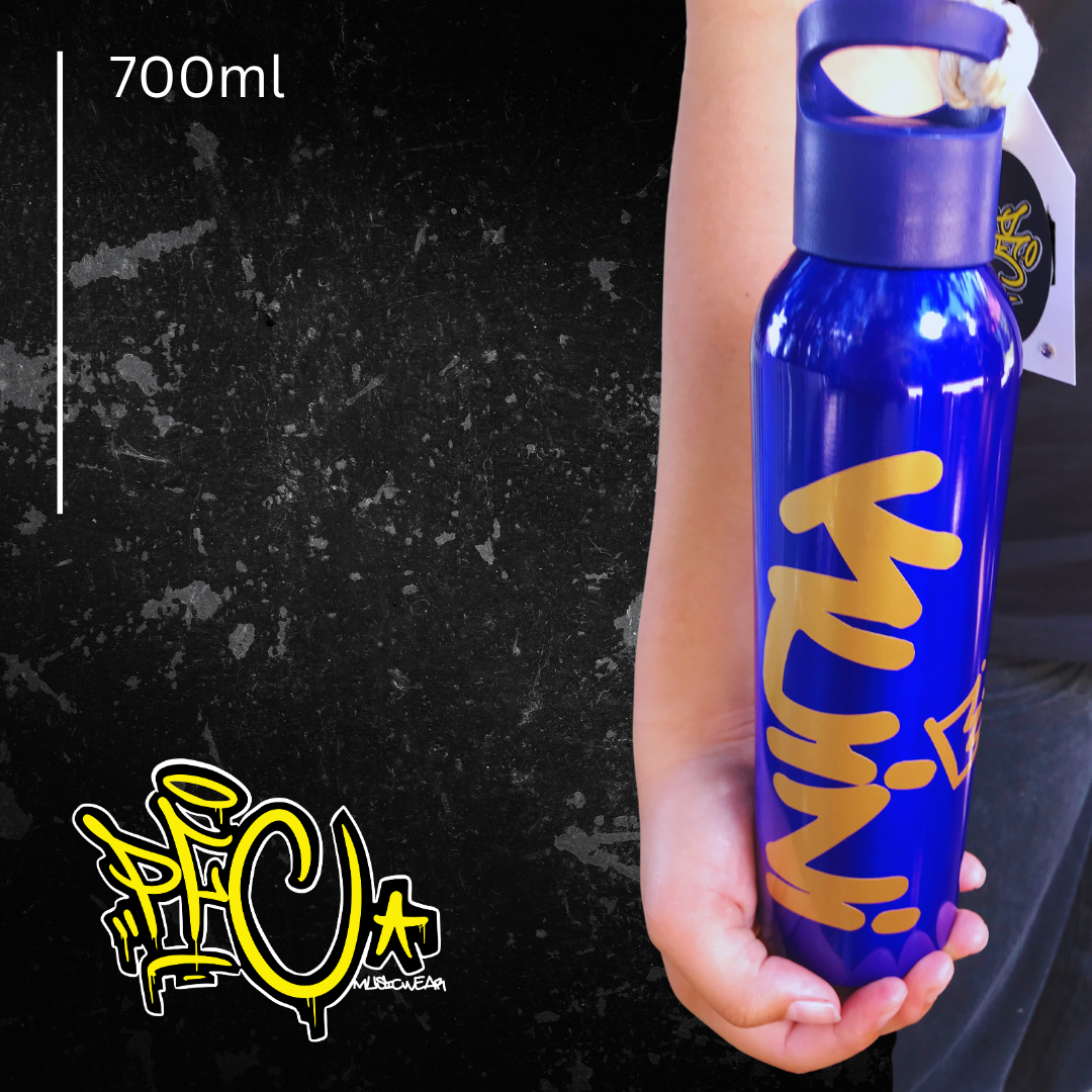 Kuīni Gold Printed Drink Bottle