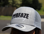 PFC Grey Script Snap Back