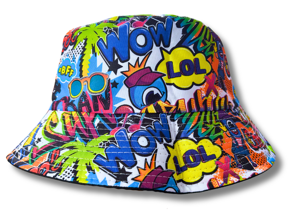 Graffiti Style Bucket Hat