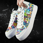 Collage Kicks - Wow White Soles