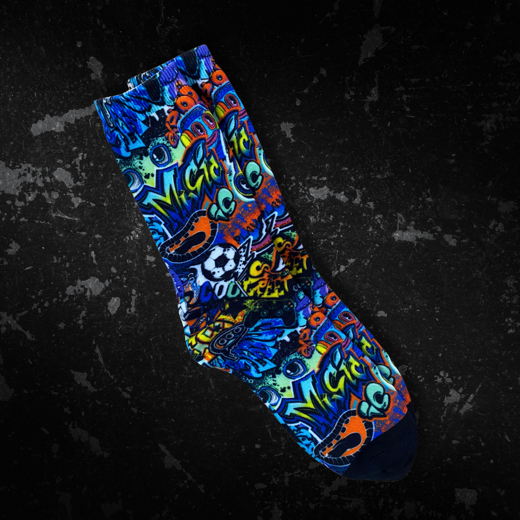 Hiphop Collage Socks (Various)