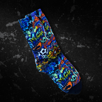 Hiphop Collage Socks (Various)