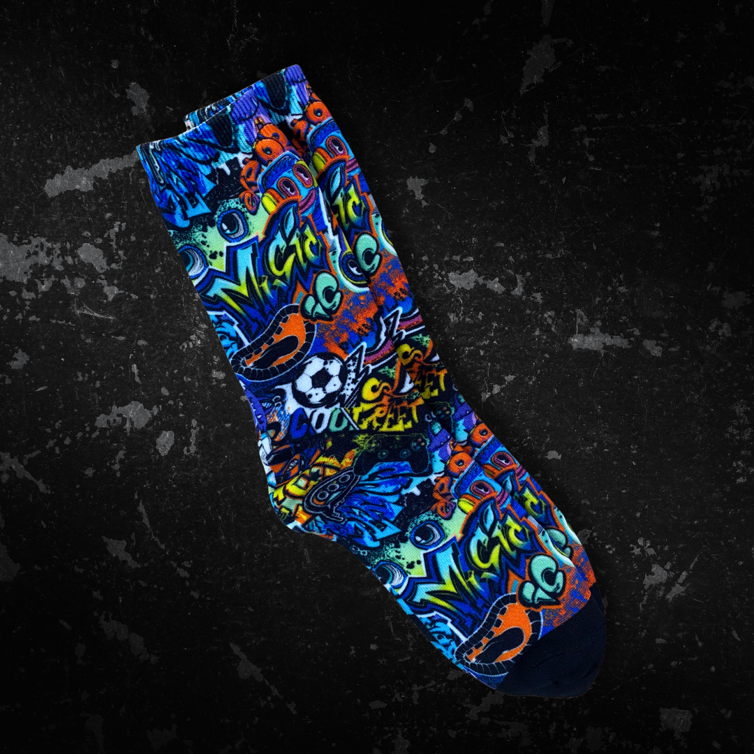 Hiphop Collage Socks (Various)