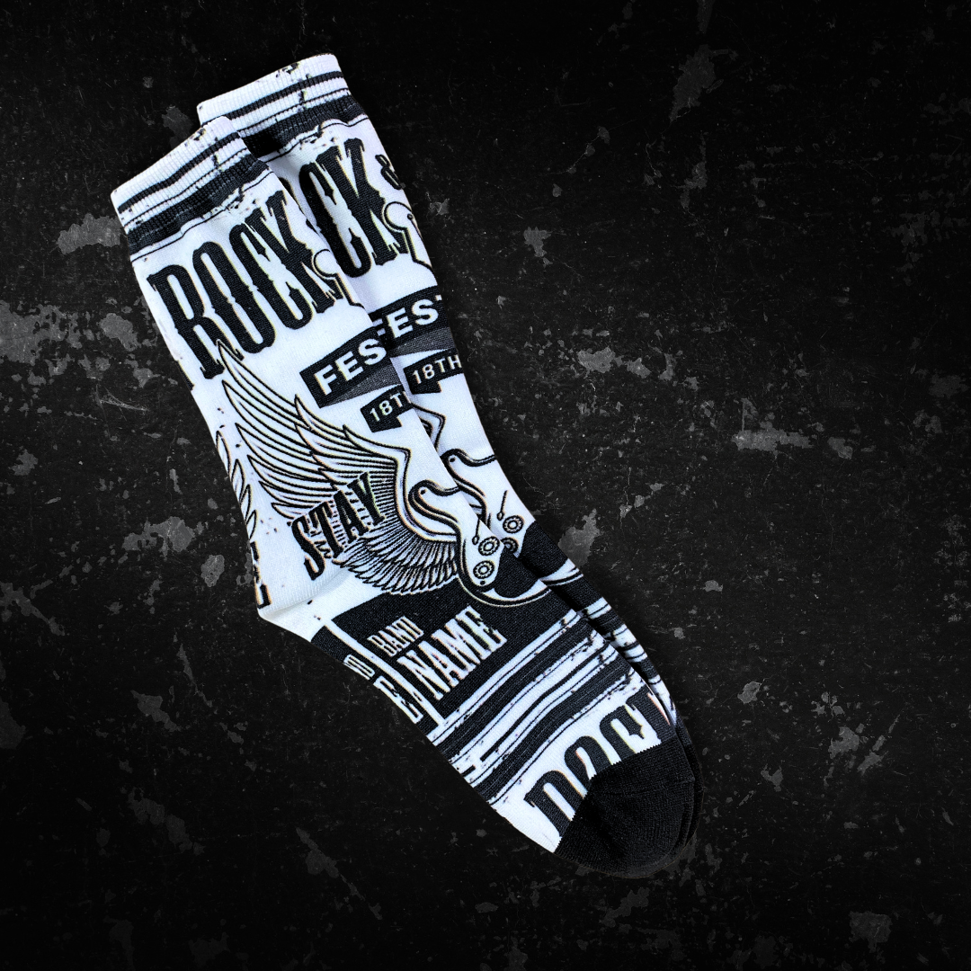 Rock Themed Socks (Various)