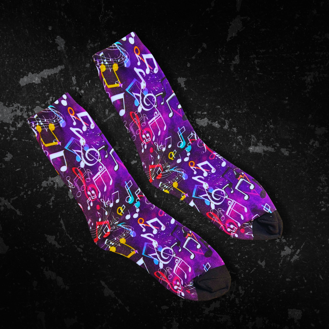 Music Note Socks (Various)