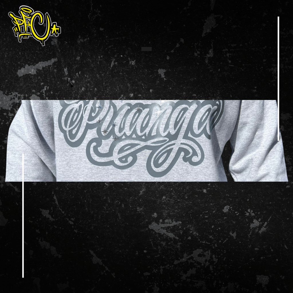 PUANGA Crewneck Sweater (Silver or Glow in Dark Stars)