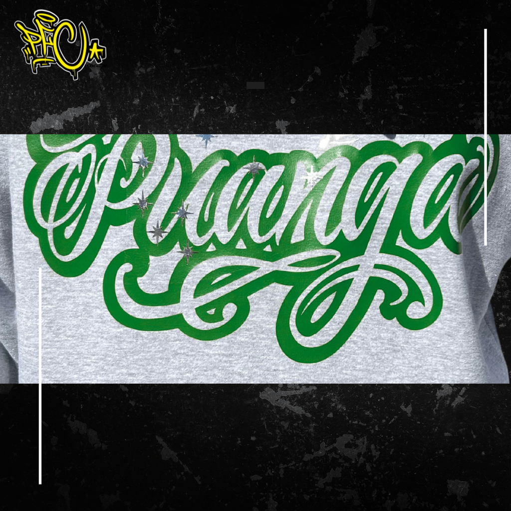 PUANGA Crewneck Sweater (Silver or Glow in Dark Stars)