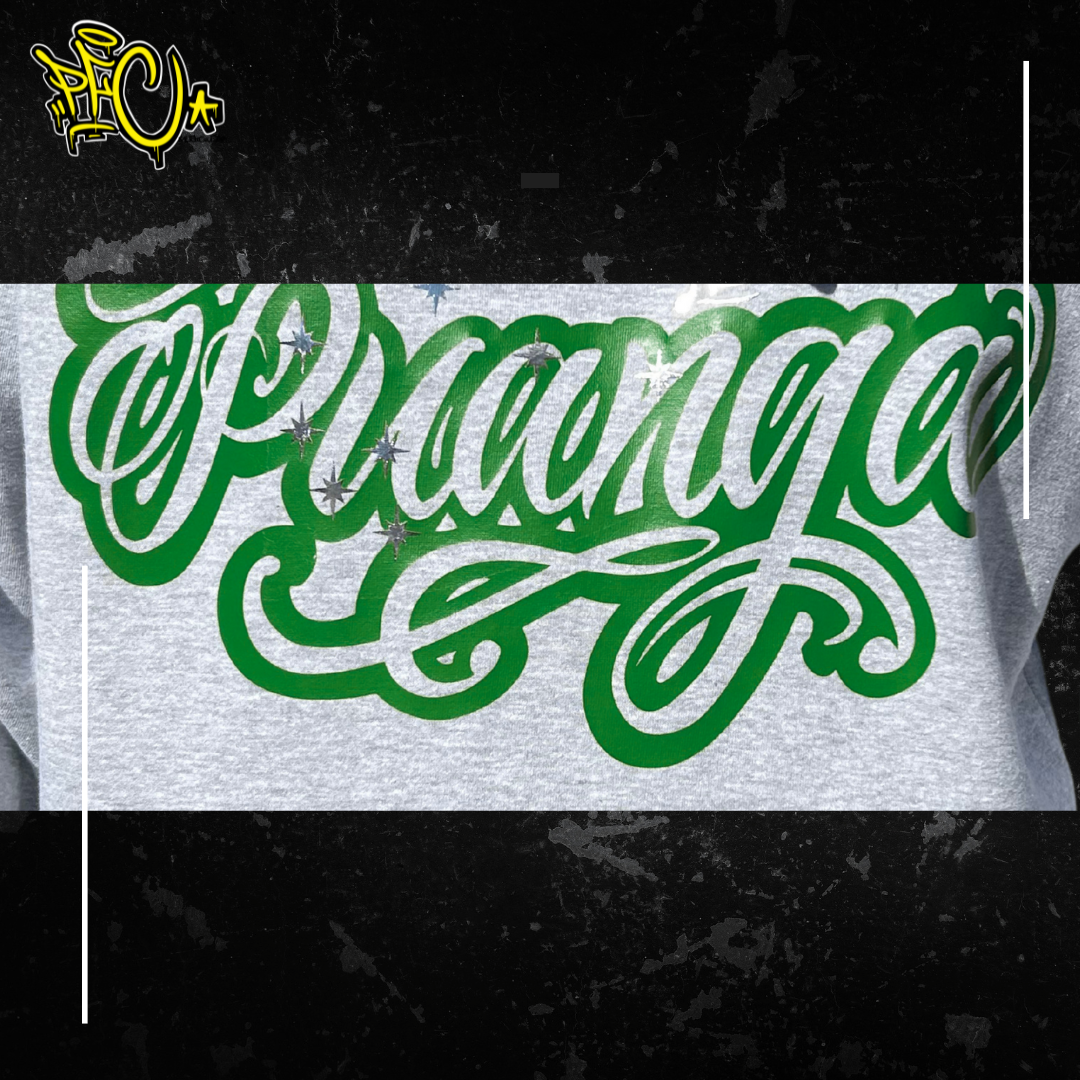 PUANGA Crewneck Sweater (Silver or Glow in Dark Stars)