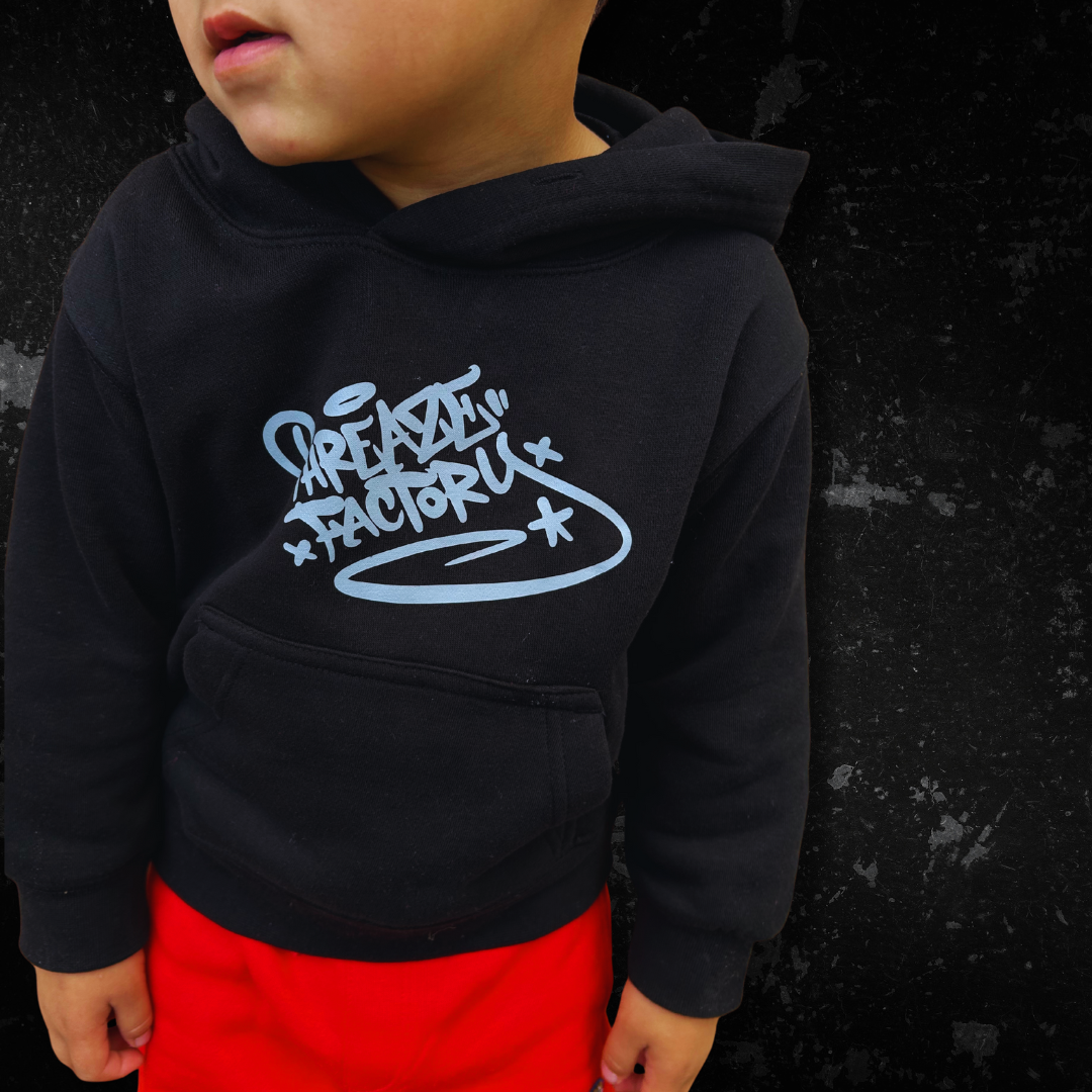 Kids Phreaze Factory Grey Tag Hoody