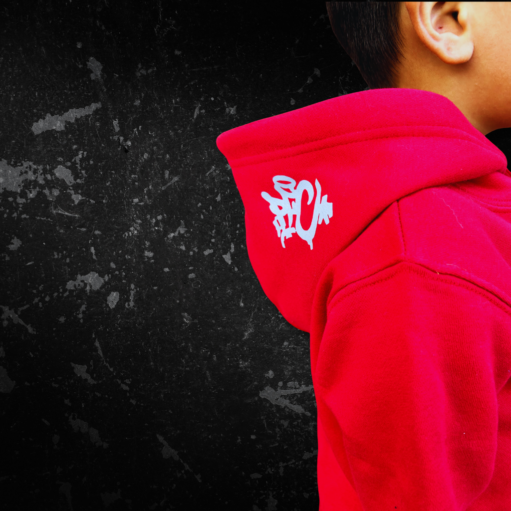 Kids Phreaze Factory Grey Tag Hoody