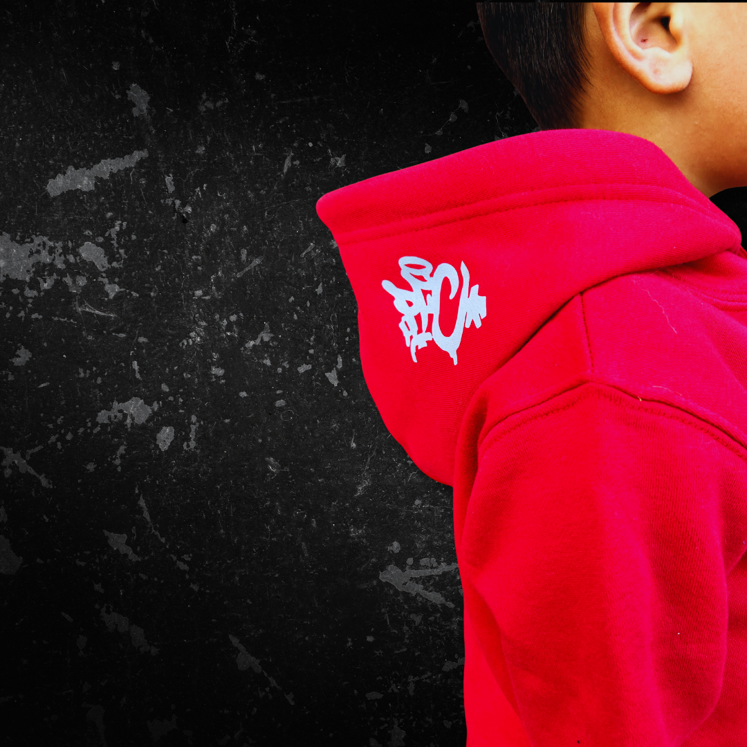 Kids Phreaze Factory Grey Tag Hoody