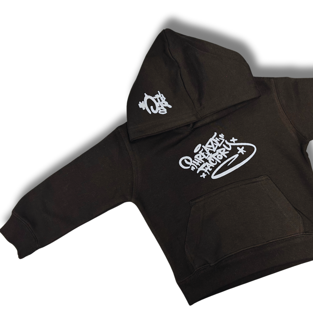 Kids Phreaze Factory Grey Tag Hoody