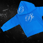 Aqua Silver Kids Hoody