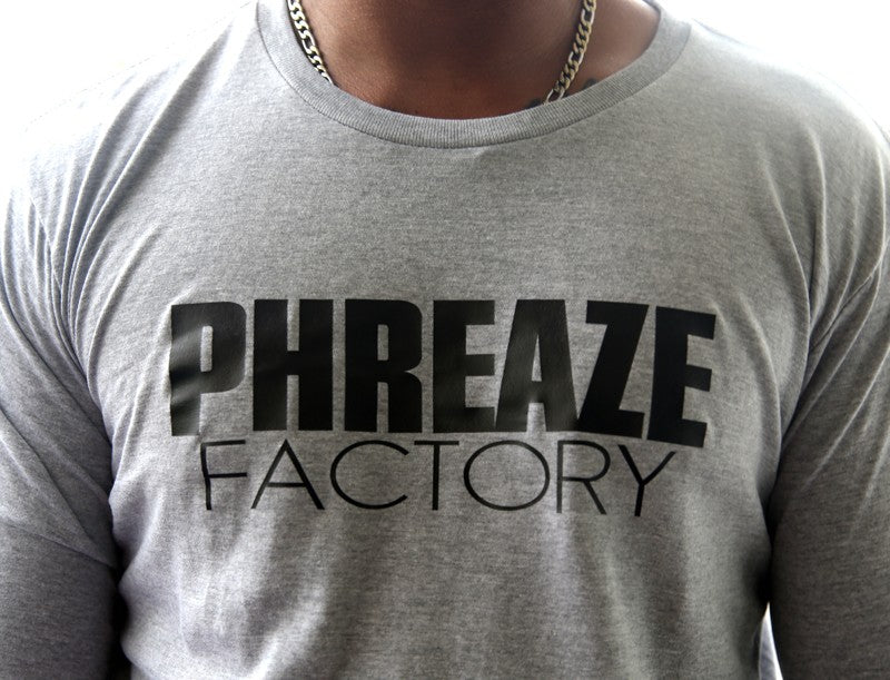 PF Text Logo Centred Long Sleeve Tee