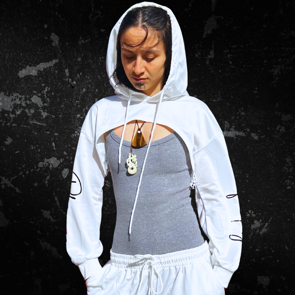 Mesh Mode Crop Jacket