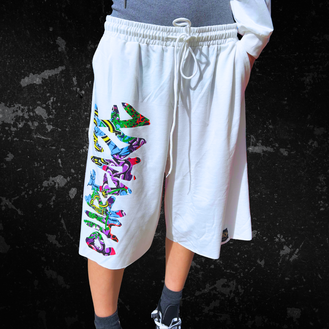Megaphone Cotton Shorts